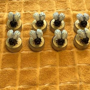 NEW 8 BUMBLE BEE TEA CANDLES